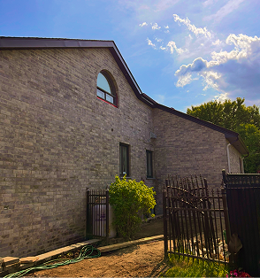 Réalisation de maçonnerie - Restauration de mur de brique